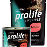 PROLIFE CAT LIFESTYLE ADULT SALMON - Busta 85g