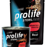 PROLIFE CAT STERILISED ADULT BEEF  - Busta 85g