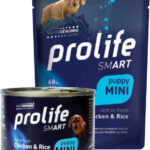 PROLIFE DOG SMART PUPPY CHICKEN&RICE MINI - Busta 100g