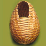 NIDO IN BAMBOO PER PARROCCHETTI