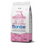 MONGE ALL BREEDS DOG PUPPY MONOPROTEICO MAIALE, RISO E PATATE 2,5KG