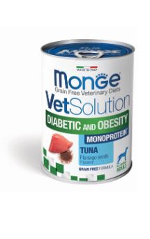 MONGE VETSOL CANINE DIABETIC/OBESITY 400GR