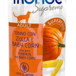 MONGE BUSTE SUPRIME ADULT TONNO,ZUCCA E BABY CORN 80GR