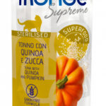MONGE BUSTE SUPRIME STERILIZZATO TONNO QUINOA E ZUCCA 80GR