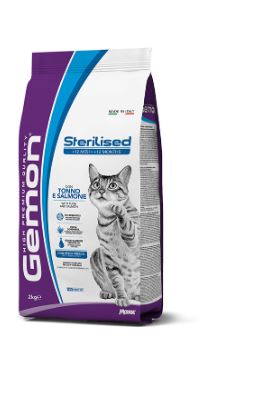 MONGE GEMON CAT STERILIZZATO TONNO E SALMONE 2KG