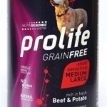PROLIFE DOG GRAIN FREE ADULT BEEF&POTATO MEDIUM/LARGE 400g
