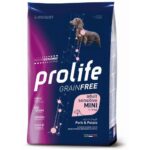 PROLIFE DOG GRAIN FREE SENS. ADULT PORK&POTATO MINI 2 KG