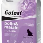 GOLOSI CAT STERILIZZATO  LOW FAT POLLO MAIALE 7,5KG