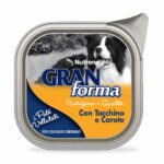 NUTRENA GRANFORMA DOG PATE' TACCHINO&CAROTE 300GR