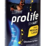 PROLIFE DOG SMART ADULT CHICKEN&RICE MEDIUM/LARGE 400g
