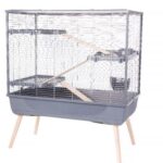 ZOLUX GABBIA NEOLIFE CONIGLI 100 GRIGIA  990 x 540 x 1.140 mm