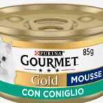 d GOUR CAT GOLD MOU CONIGLIO 85G