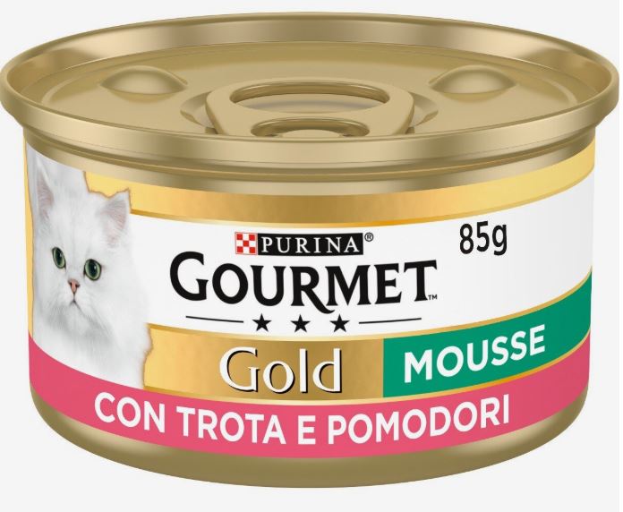 d GOUR CAT GOLD MOU TROTA/POM85G