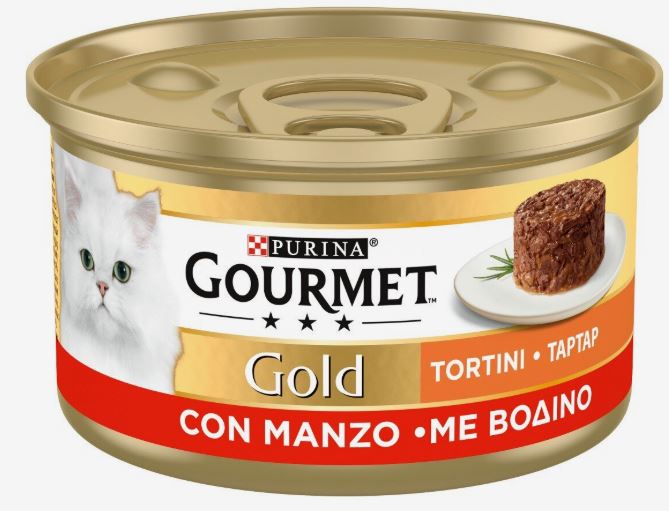 d GOUR CAT GOLD TORTINI MANZO85G