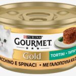 d GOUR CAT GOLD TORTINI TACCH/SPI 85G