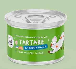 *HYG CAT TARTARE TONNO/MAIALE85G
