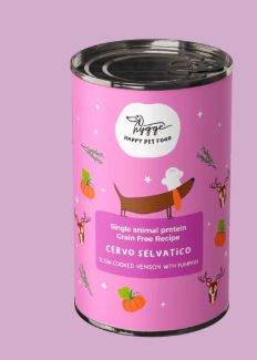 *HYG DOG GF CERVO 400G 1 PROTEINA