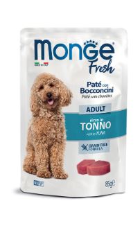 MONGE FRESH BUSTE DOG TONNO 85GR