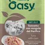 d OASY CAT NAT SOFT JELLY TONNO/VONGOLE 70G